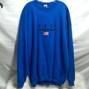 (X-57) SALE! LLB Flag XP Apparel Crewneck Sweater Sz.XXL Like New